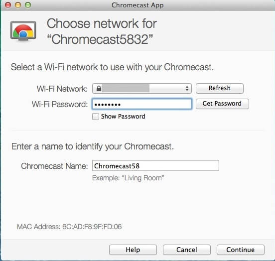 How Recover Mac Address And Ip Address For Chromecast - barturbo